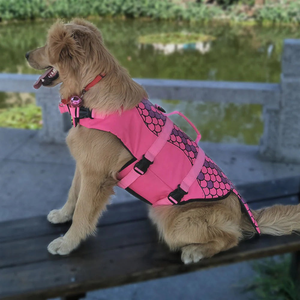 Dog Life Jacket | Reinforced Back Handle