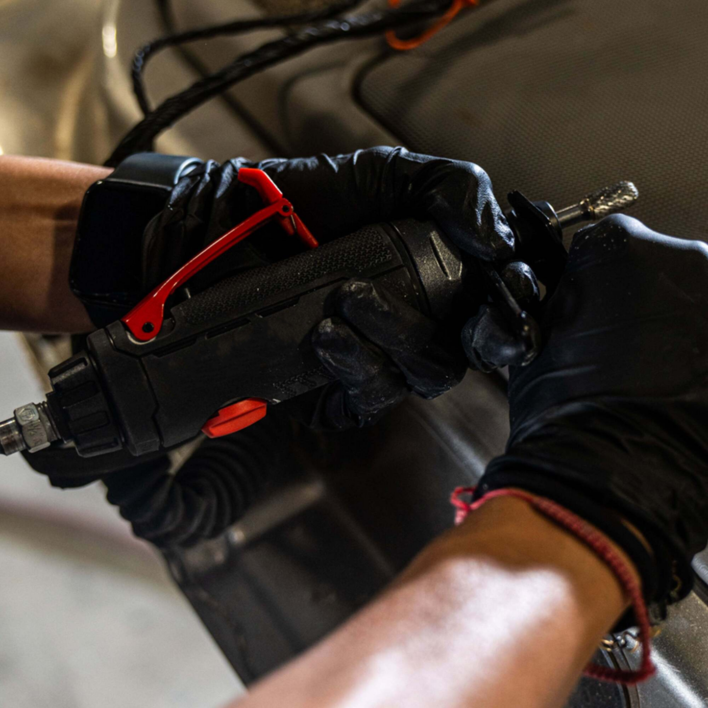 Industrial-grade pneumatic grinding tools