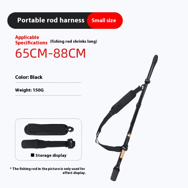 Lightweight Portable Fishing Rod Case – Protective Sleeve with Straps for Travel, Bike & Lure Rods