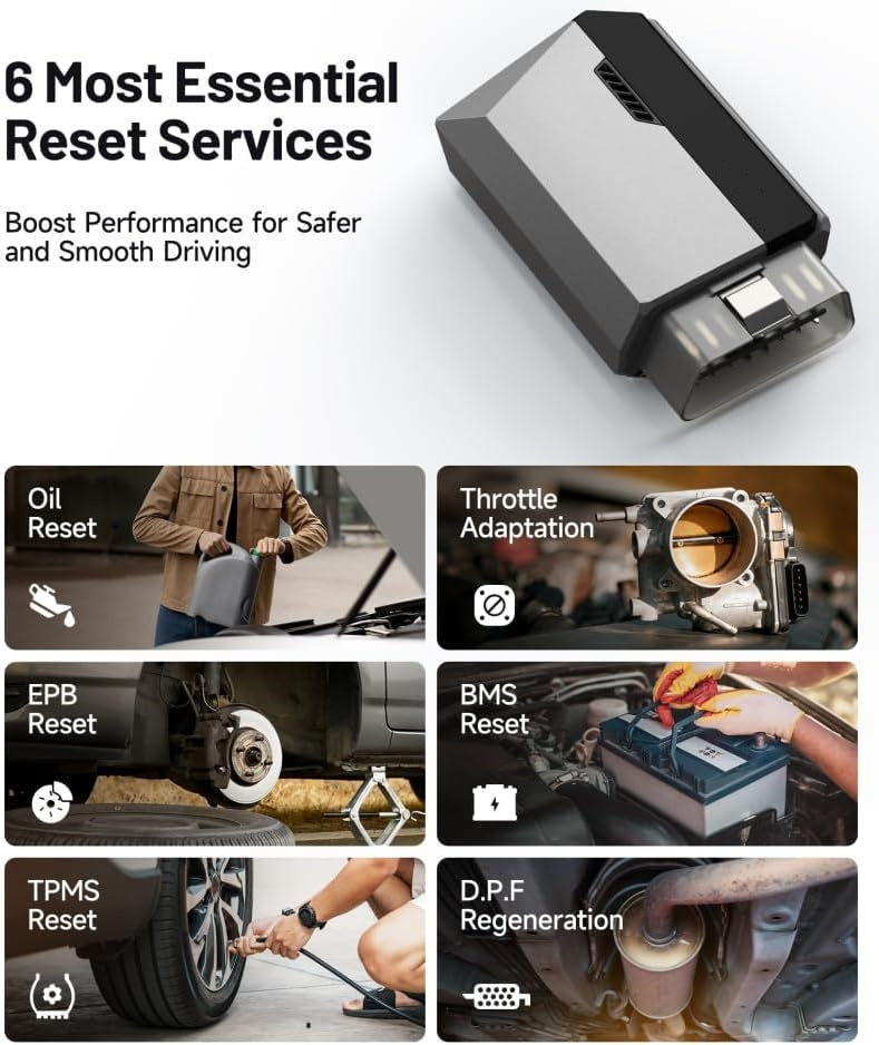 Pocket Bluetooth Scanner – Read & Reset