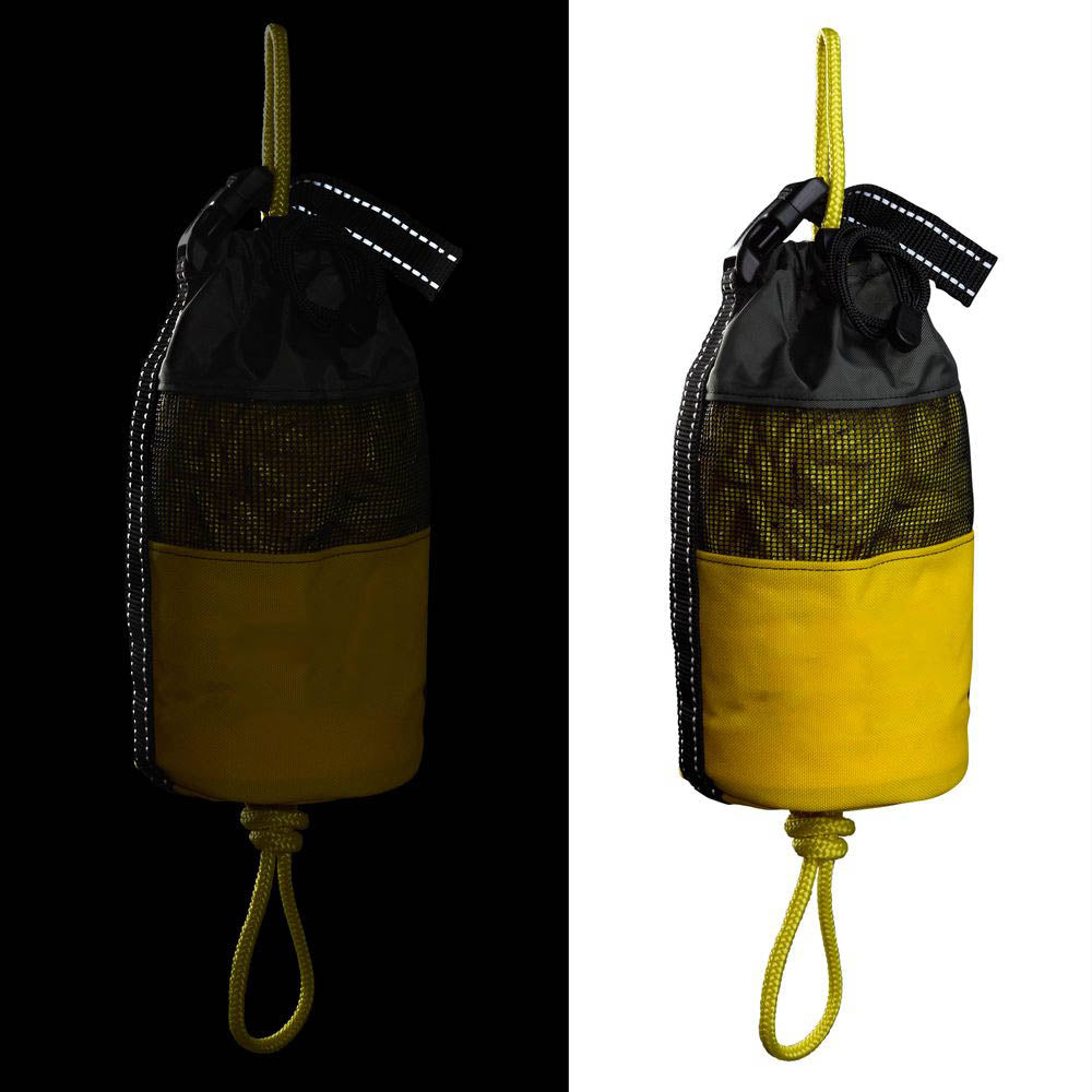 Compact Rescue Throw Rope – High Visibility | Fast Drainage