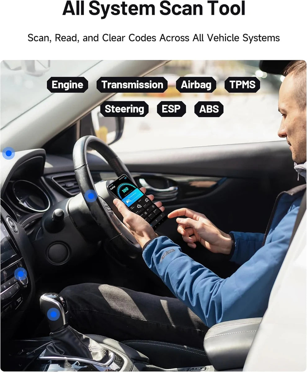 Pocket Bluetooth Scanner – Read & Reset