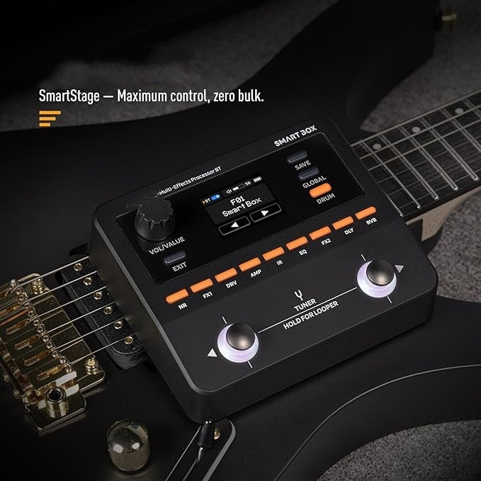 Smart Multi‑Effects Pedal – 130+ Effects, NAM/IR Support, Looper, USB Audio