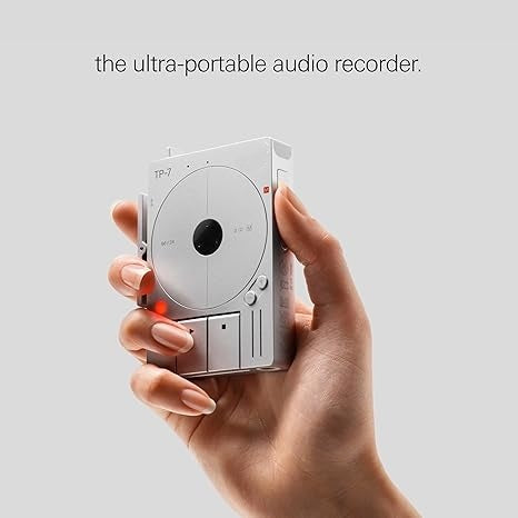Portable Digital Audio Recorder – 128 GB, Bluetooth, USB‑C, Internal Mic &amp; Speaker