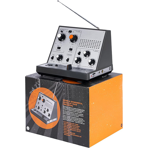 Portable haptic synthesizer retro analog tone