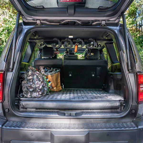 Car-mounted fishing rod holder