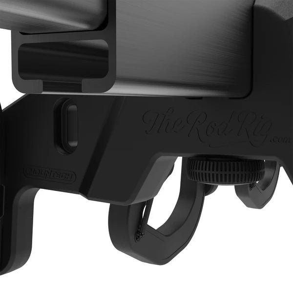 Car-mounted fishing rod holder