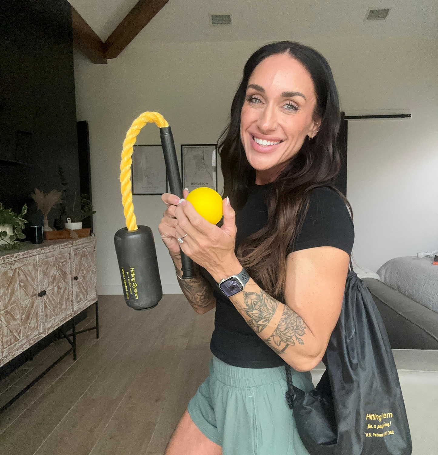 Rope Bat Swing Trainer