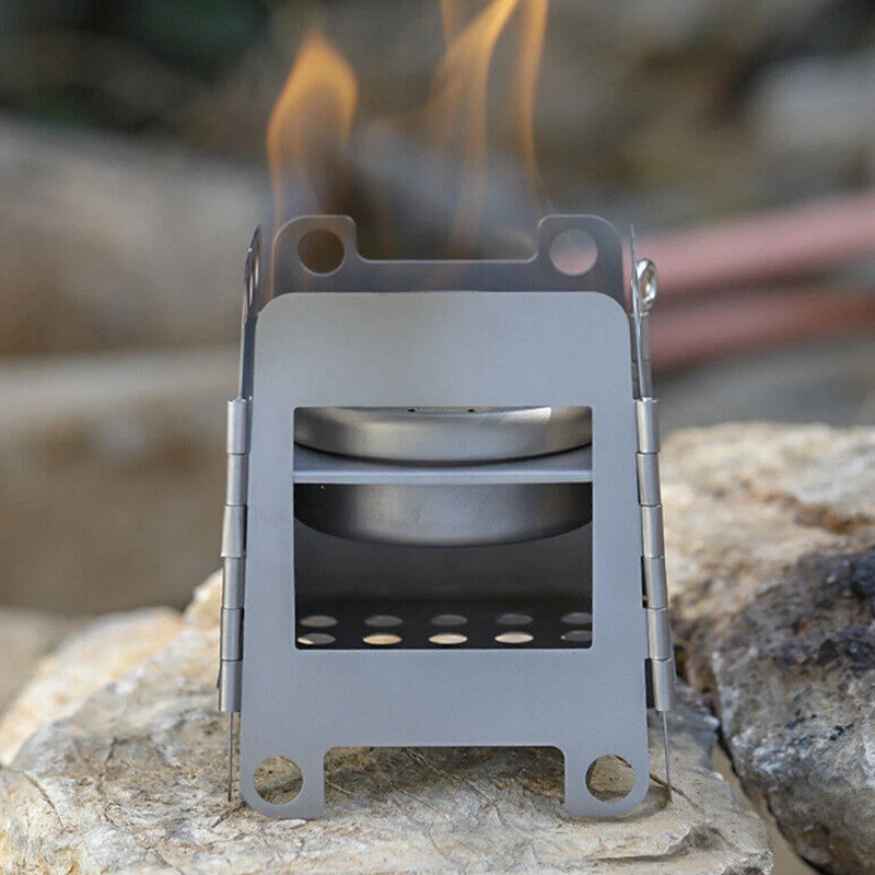 Portable Titanium Alloy Camping Stove